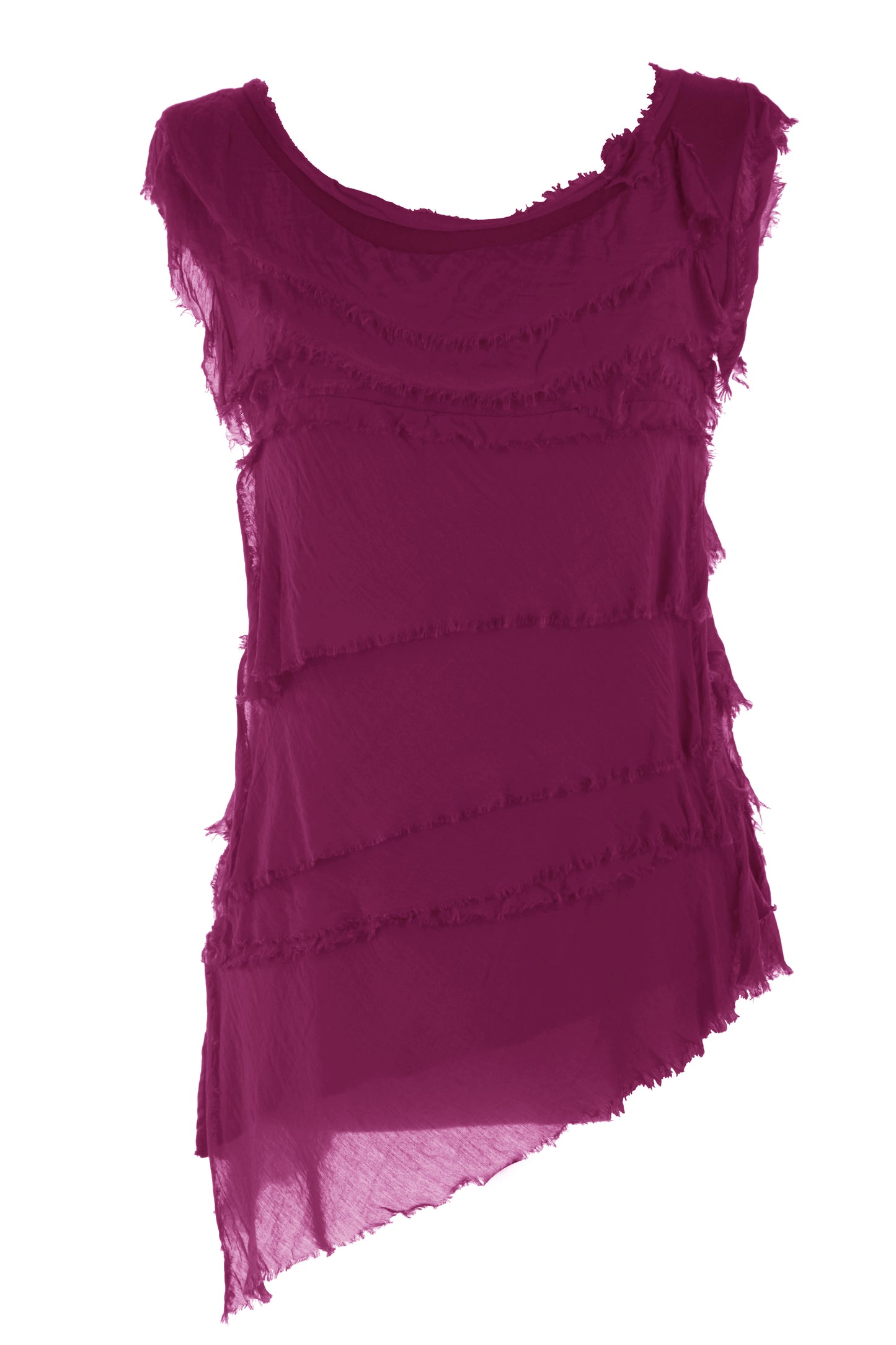 Sleeveless Rara Silk Top