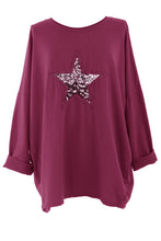 Load image into Gallery viewer, Sequin Star Sweatshirt
