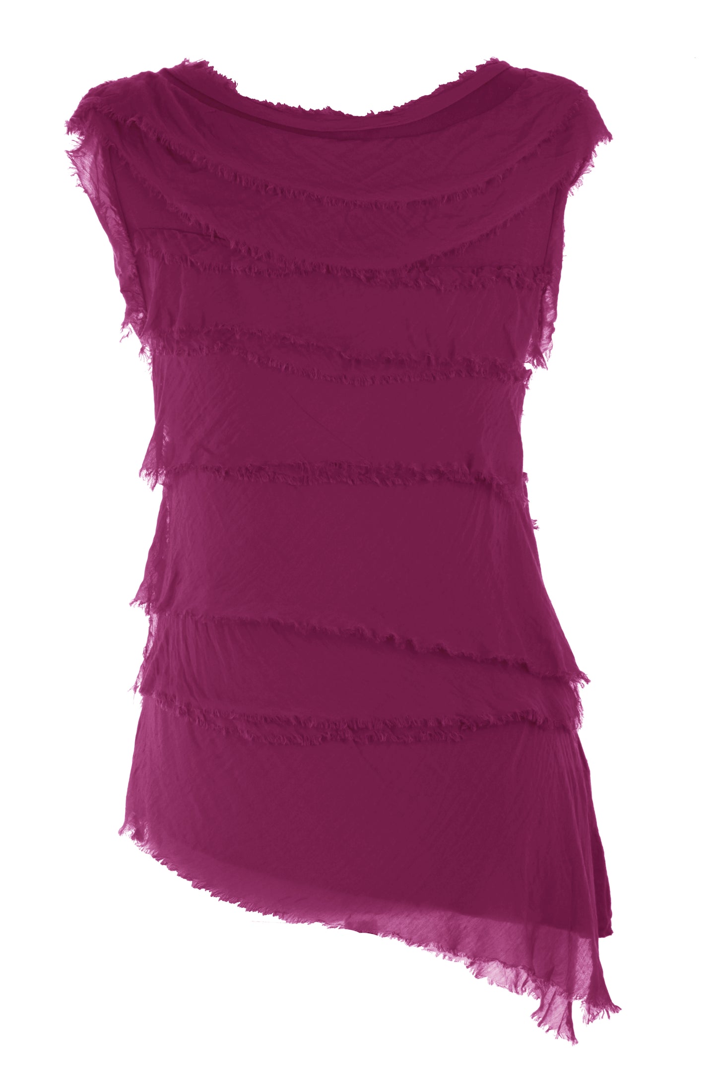 Sleeveless Rara Silk Top
