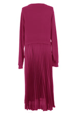 Load image into Gallery viewer, Pleated Satin Jumper Dress
