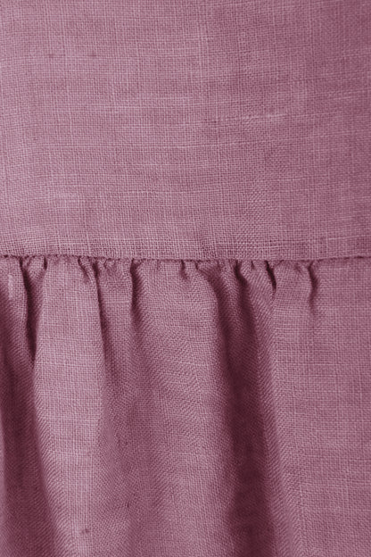 Sleeveless Peplum Linen Top