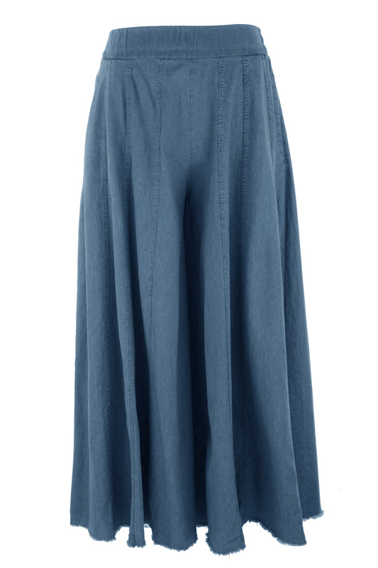 Panel Detail Denim Trouser