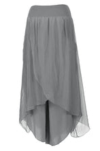Load image into Gallery viewer, Flap Overlay Silk Trouser
