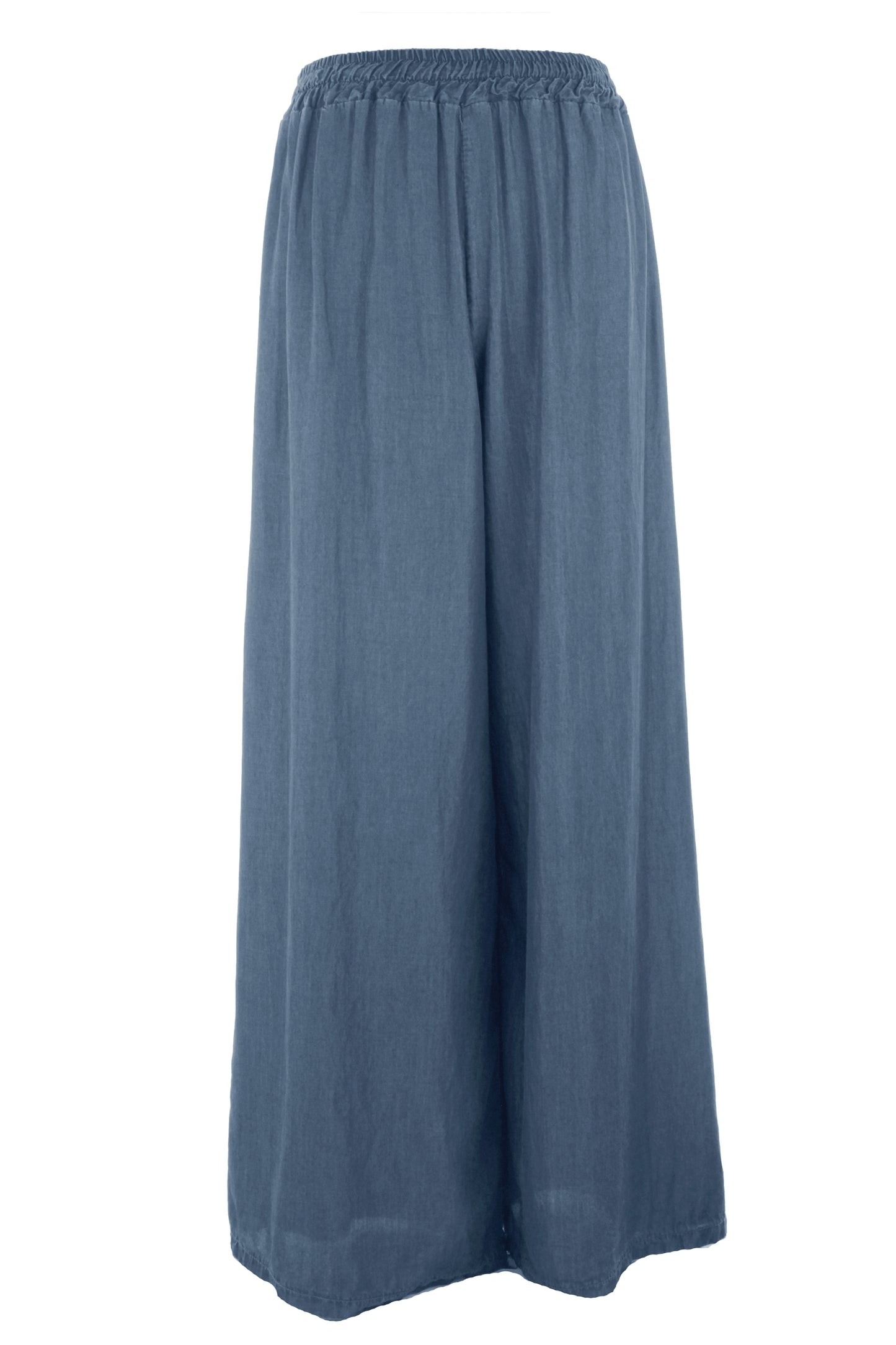 Wide Leg Denim Trouser