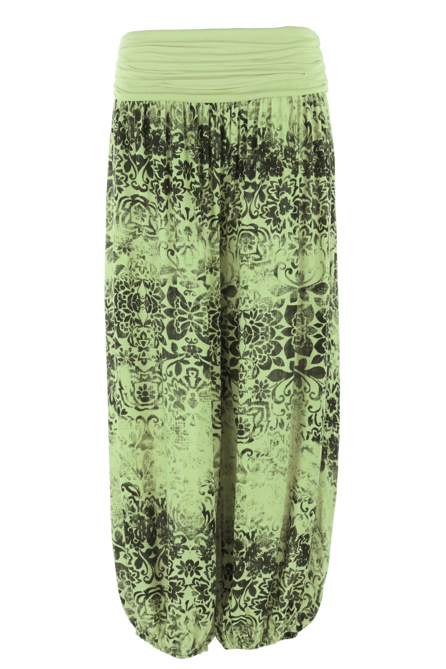 Floral Print Harem Trouser