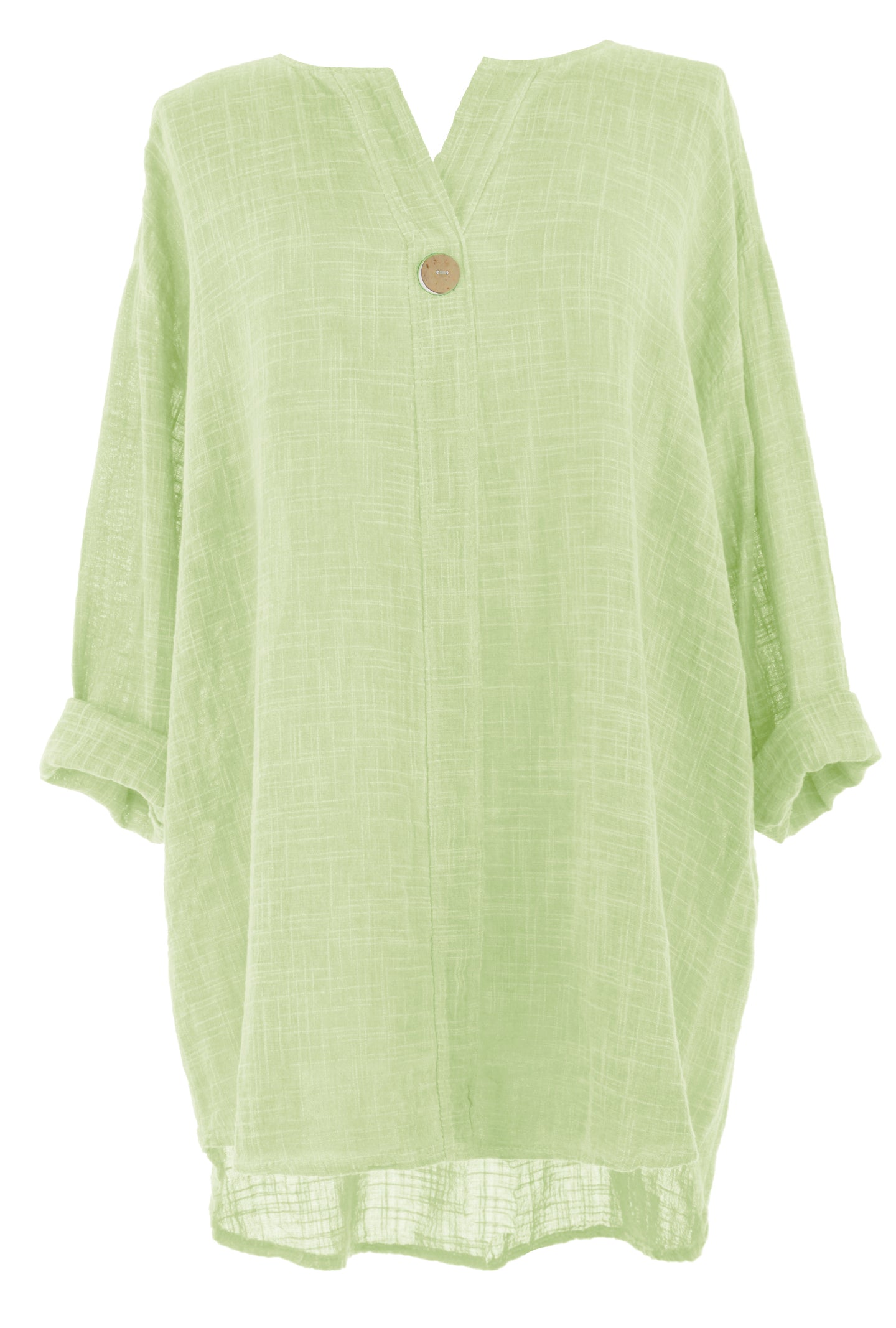 Button Detail Cotton Top