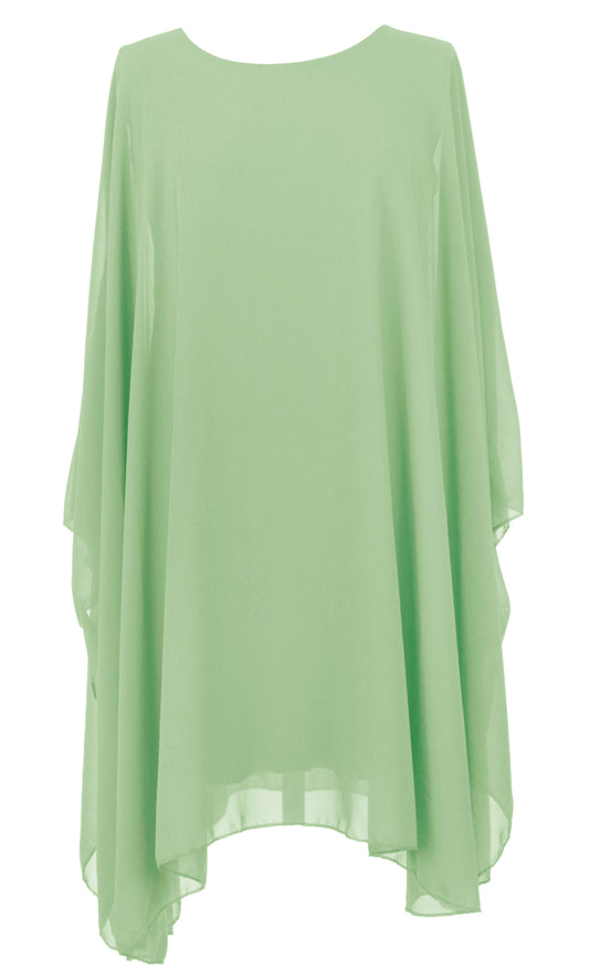 Batwing Flowy Kaftan Tunic