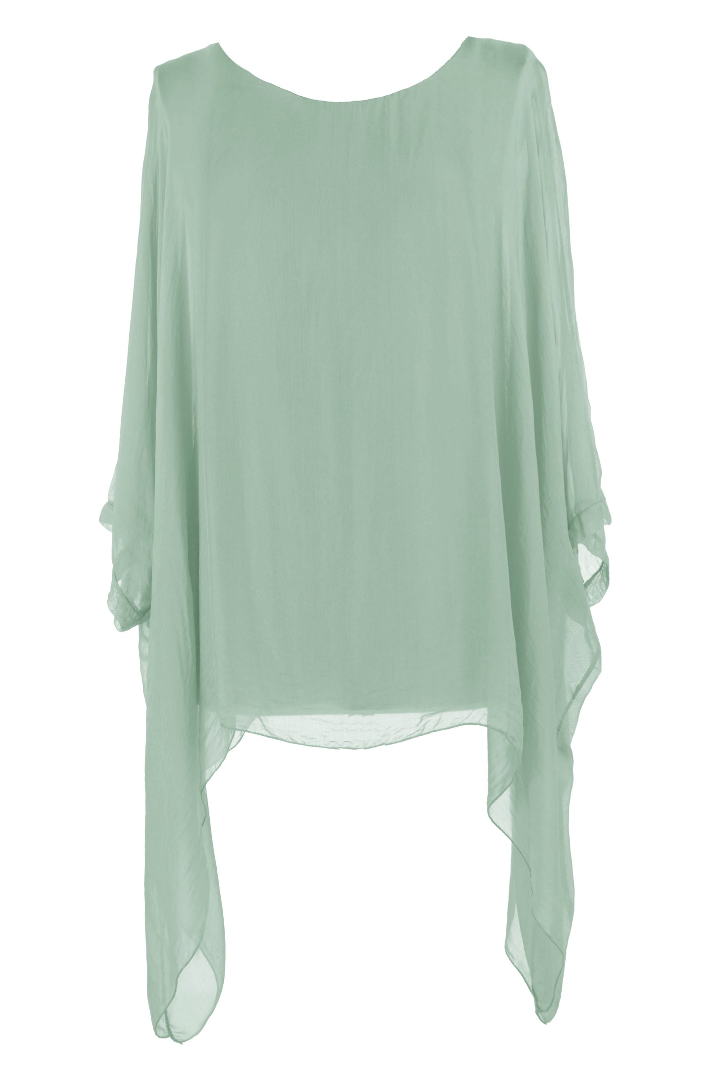 Batwing Silk Top
