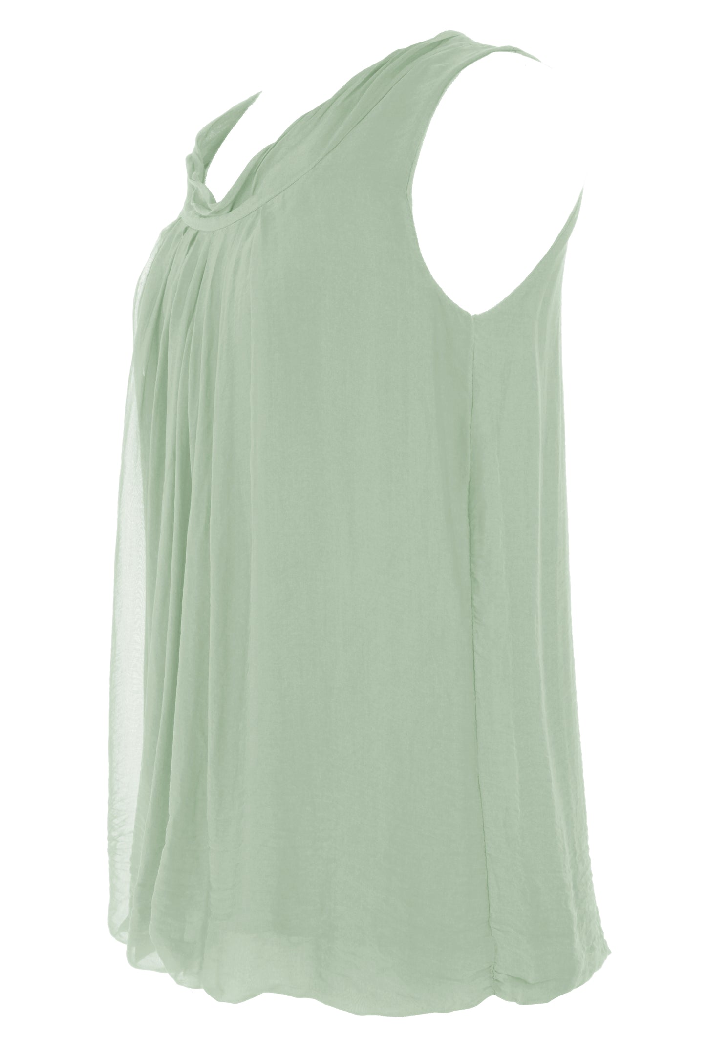 Puffball Silk Vest
