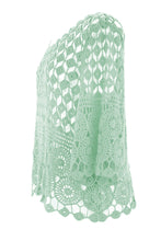 Load image into Gallery viewer, Crochet Top with Vest
