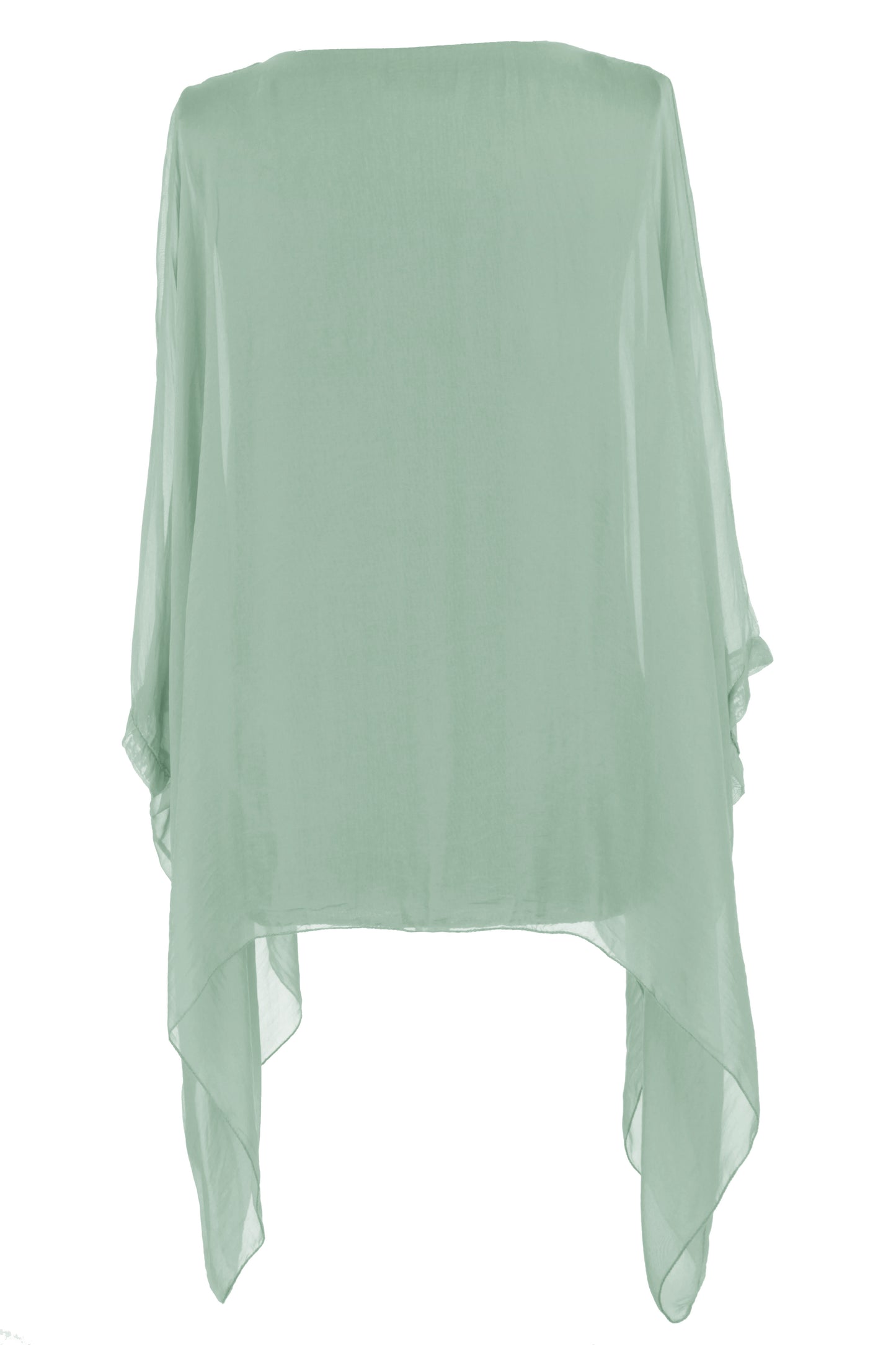 Batwing Silk Top