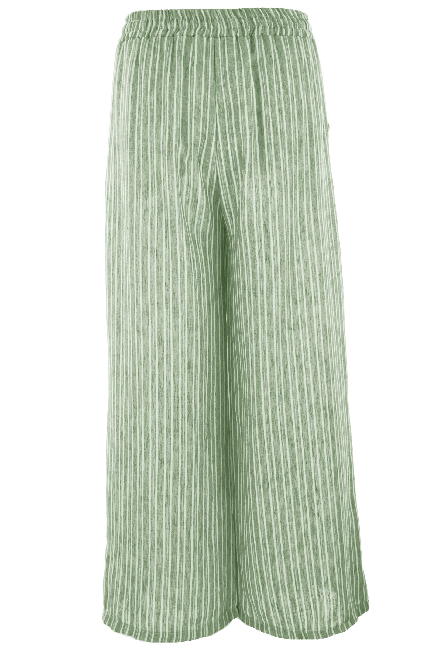 Button Detail Pocket Stripe Trouser
