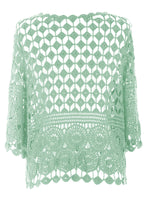 Load image into Gallery viewer, Crochet Top with Vest
