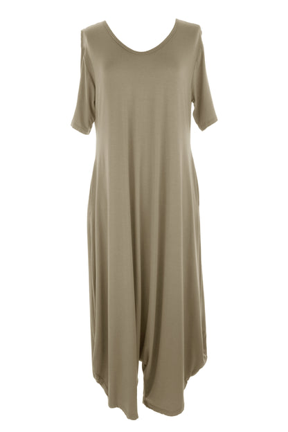V Neck Jumpsuit