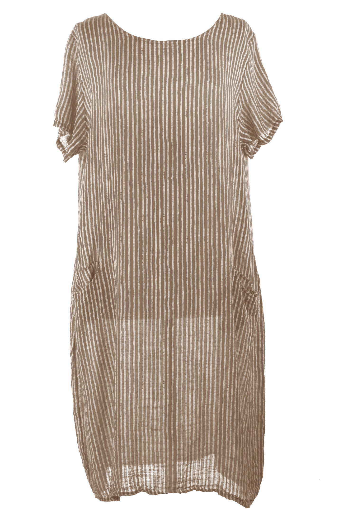 2 Pocket Stripe Dress