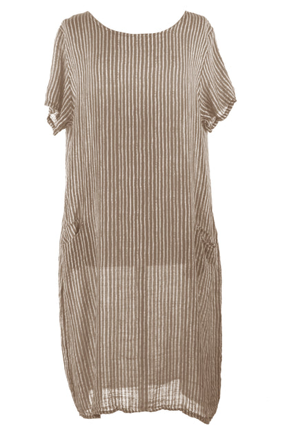 2 Pocket Stripe Dress