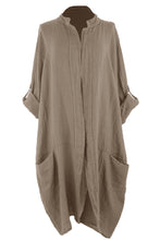 Load image into Gallery viewer, Tulip Linen Jacket
