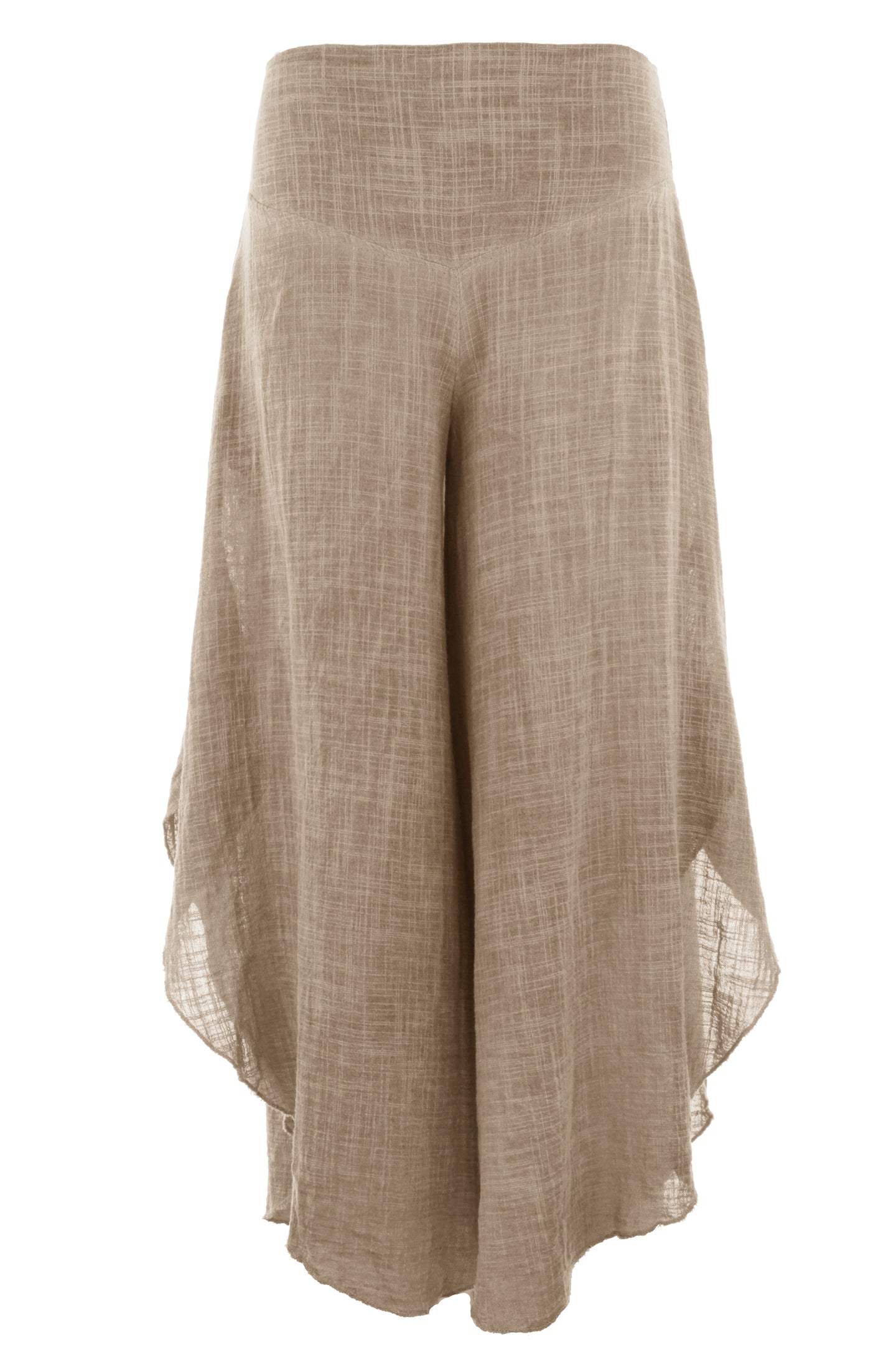 Side Split Cotton Trouser