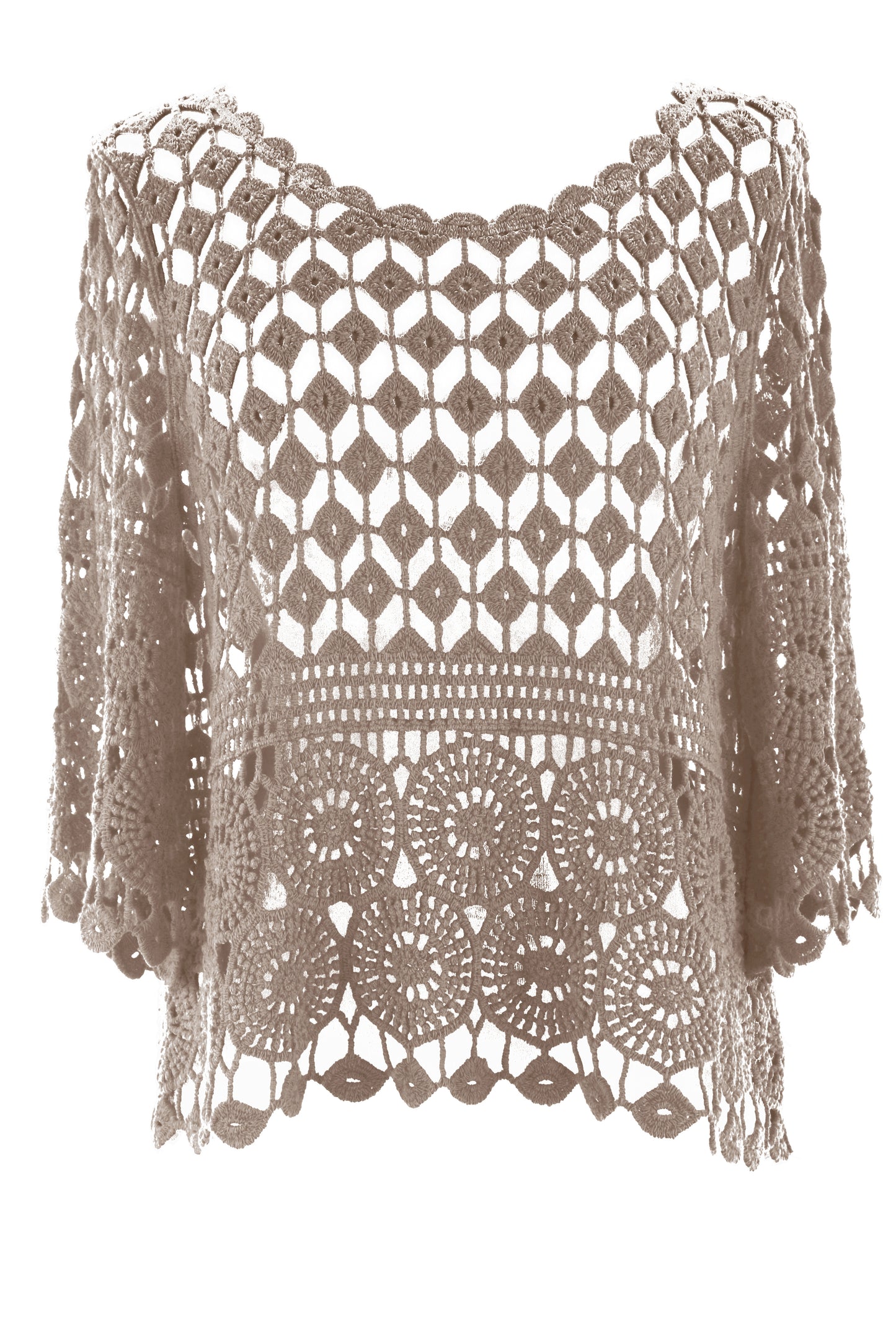 Crochet Top with Vest