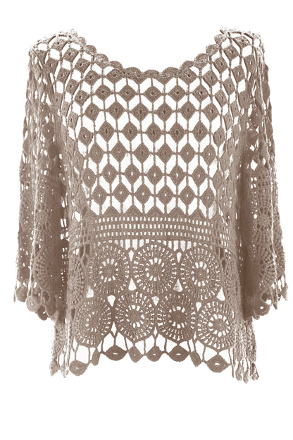Crochet Top with Vest