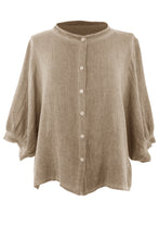 Load image into Gallery viewer, Teabag Linen Shirt
