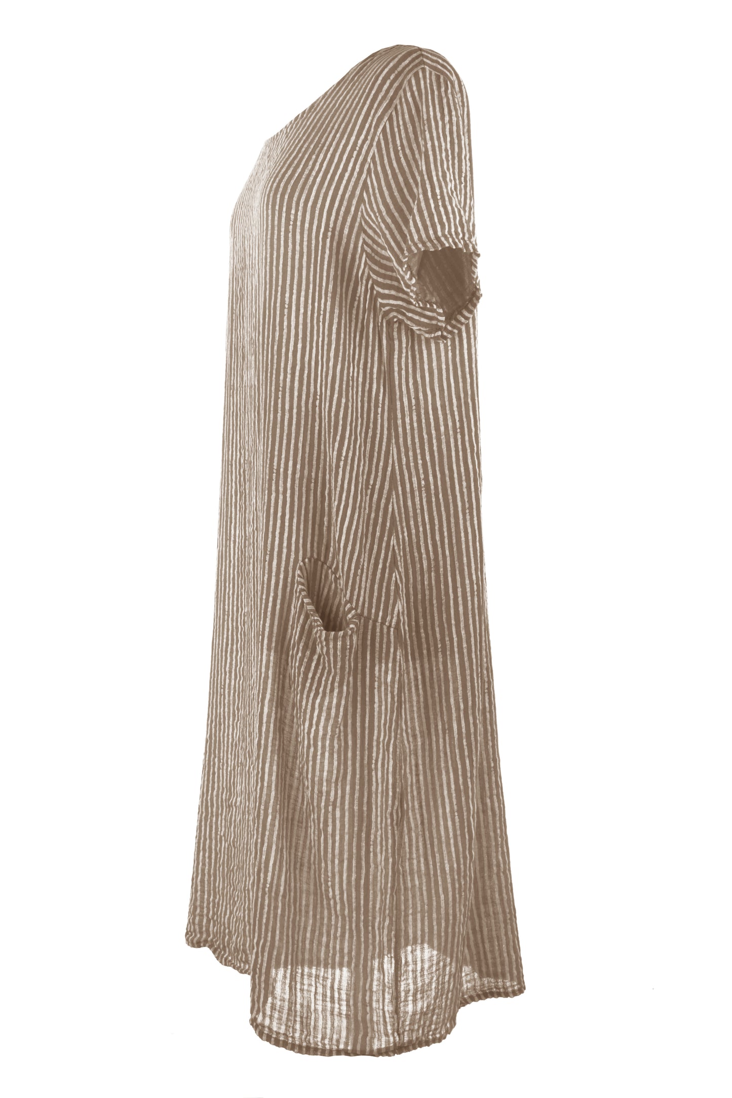 2 Pocket Stripe Dress