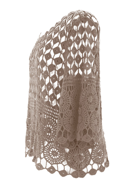 Crochet Top with Vest