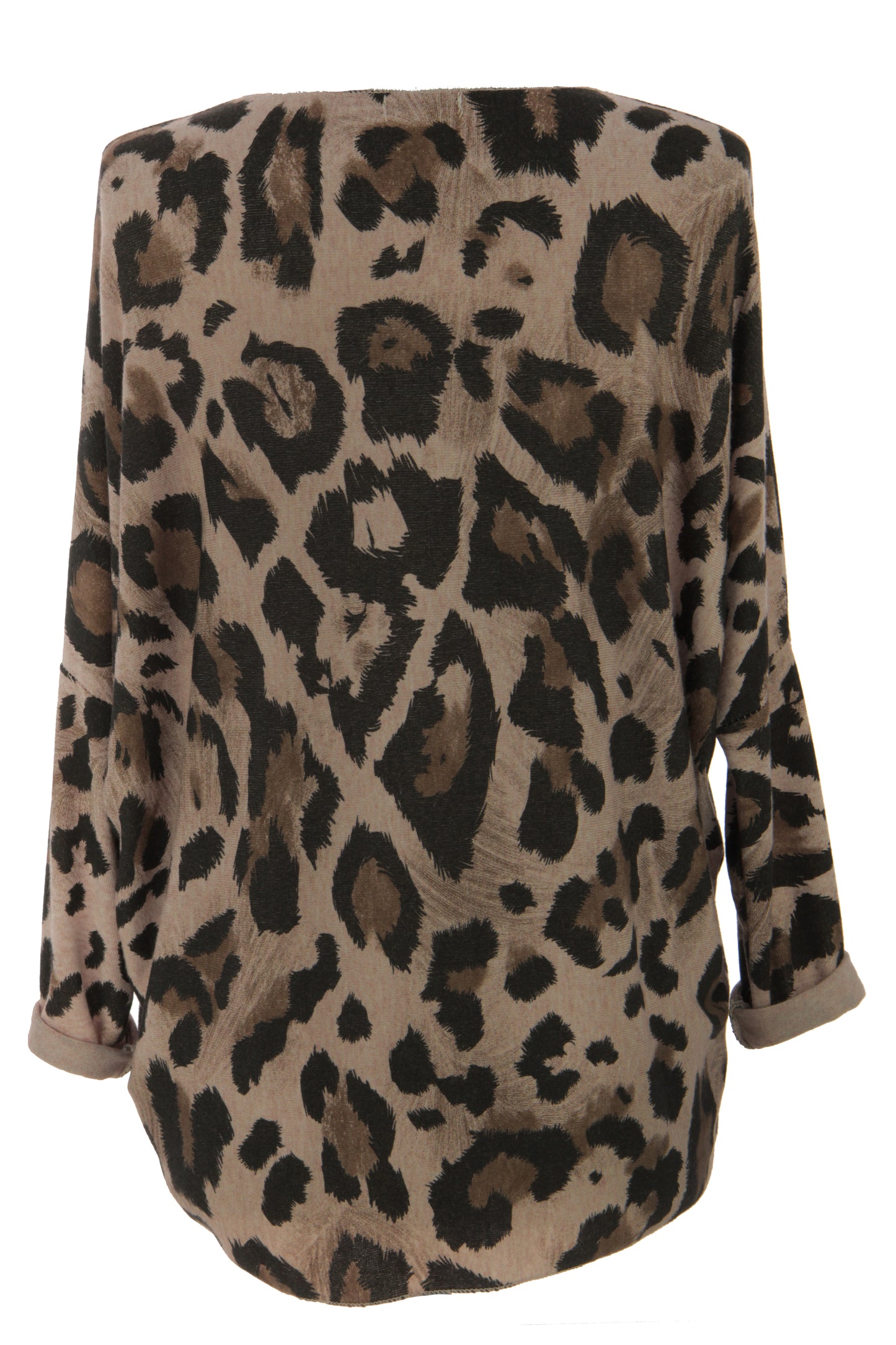 Leopard Print Lightweight Jumper