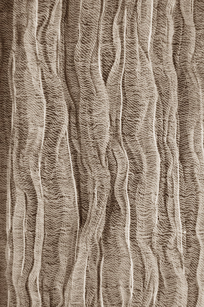 Stripe Crinkle Scarf