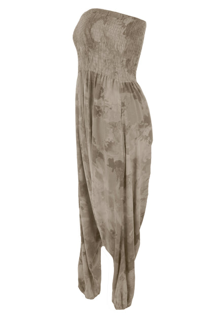 Splash Print 2 Pocket Jumpsuit