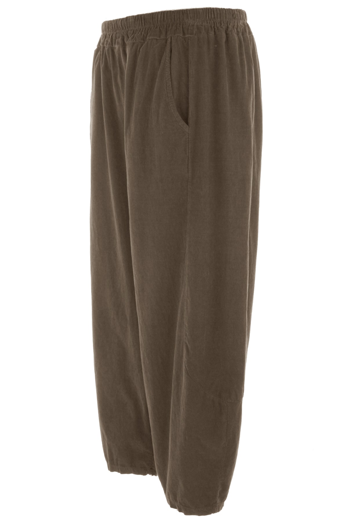 2 Pocket Barrel Leg Corduroy Trouser