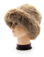Load image into Gallery viewer, Faux Fur Bucket Hat
