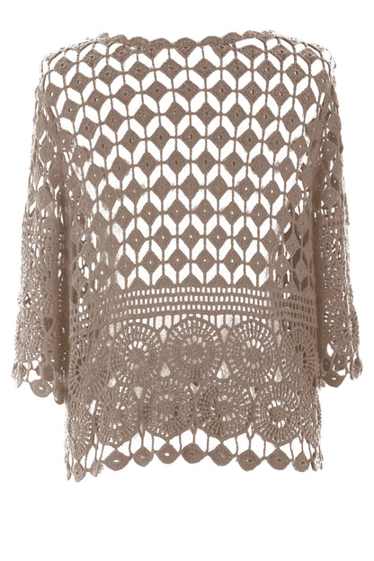 Crochet Top with Vest