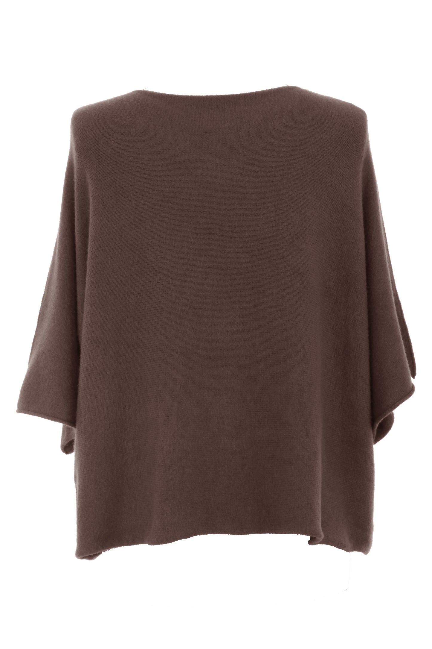 Batwing Short Sleeve Soft Knit Jumper