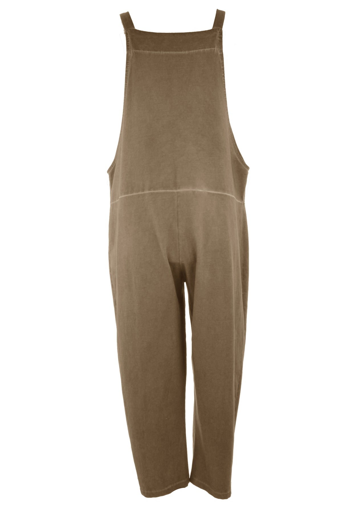 Acid Wash Jersey Dungarees