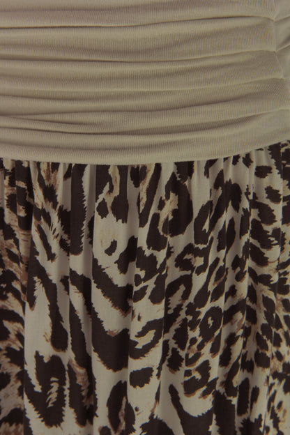 Leopard Print Harem Trouser