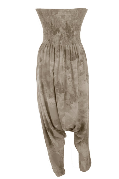 Splash Print 2 Pocket Jumpsuit