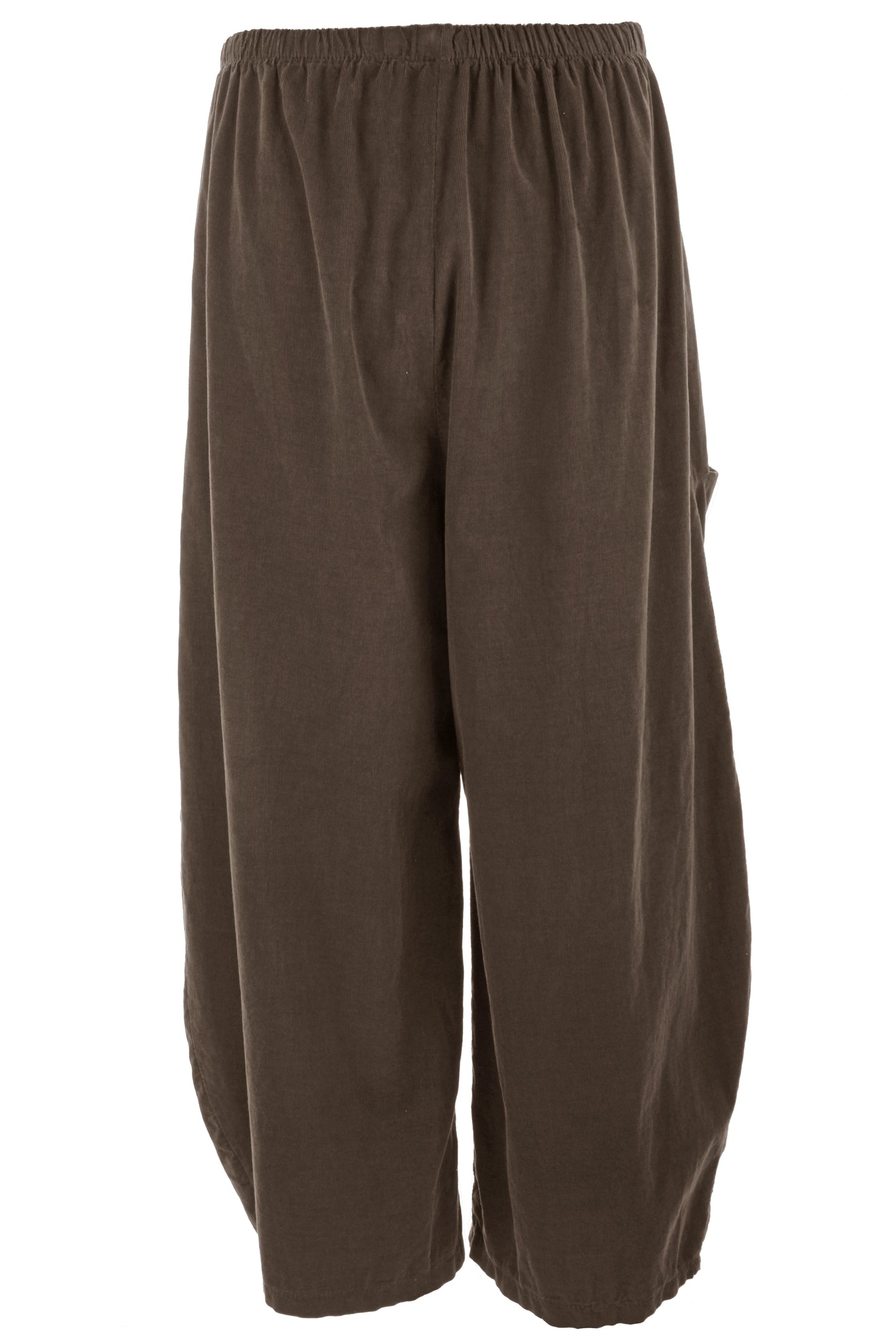 2 Slit Pocket Barrel Leg Corduroy Trouser