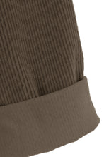 Load image into Gallery viewer, Frayed Detail Corduroy Dress
