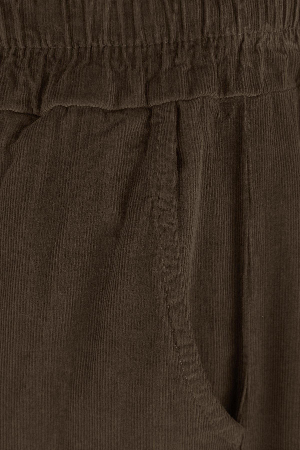 2 Pocket Barrel Leg Corduroy Trouser
