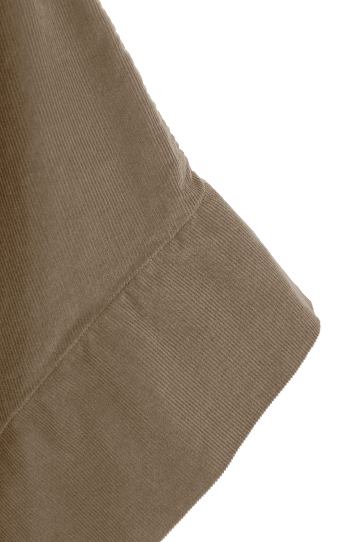 Slash Cowl Neck Corduroy Top