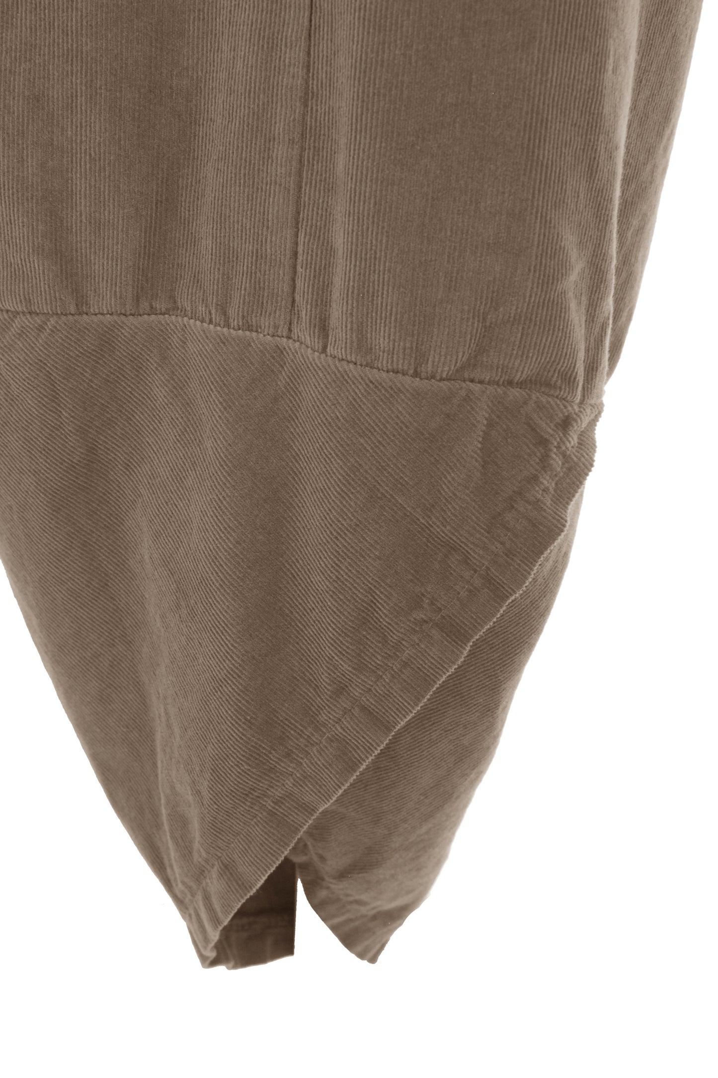 Tulip Ankle Barrel Leg Corduroy Trouser