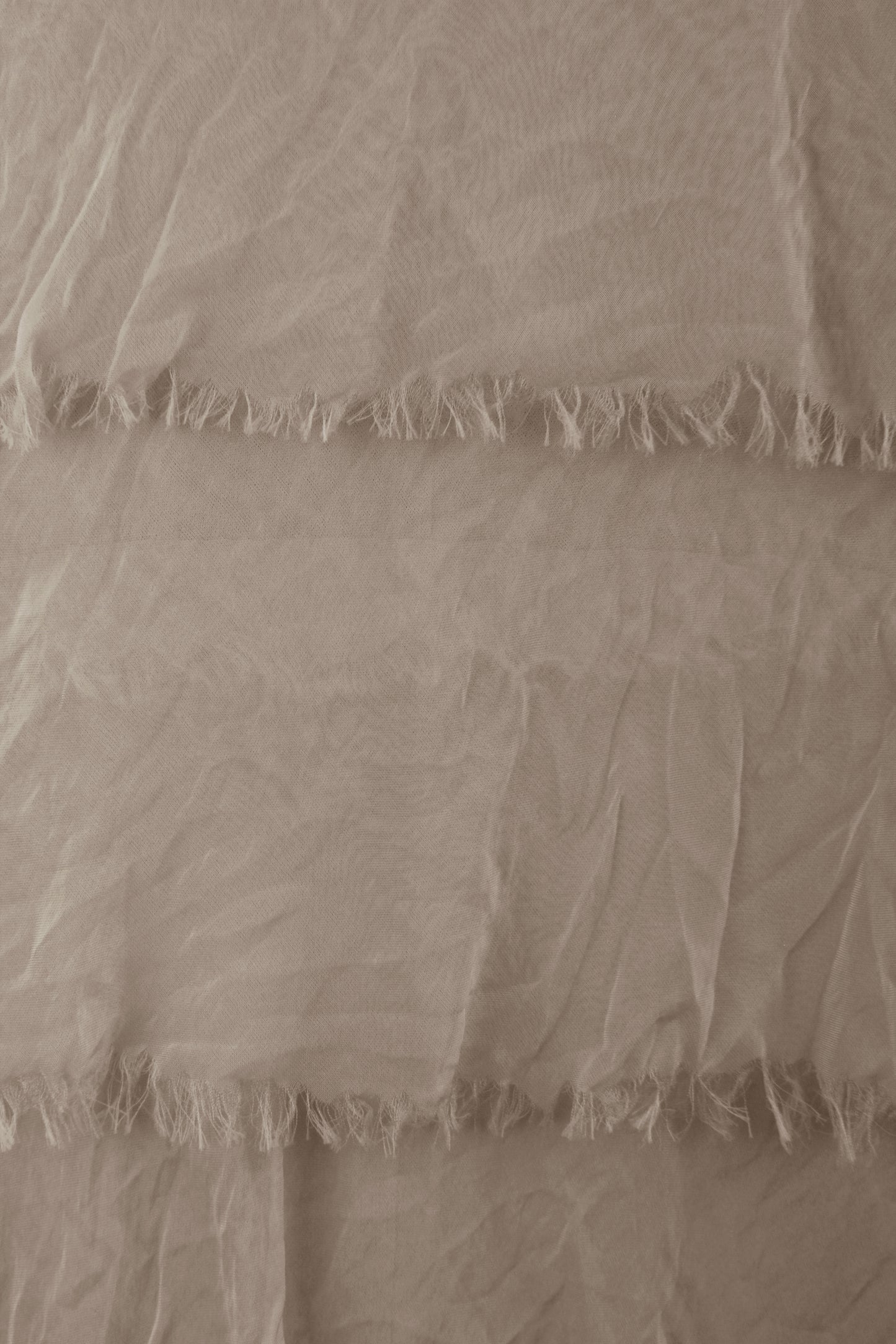 Sleeveless Frayed Detail Silk Midi