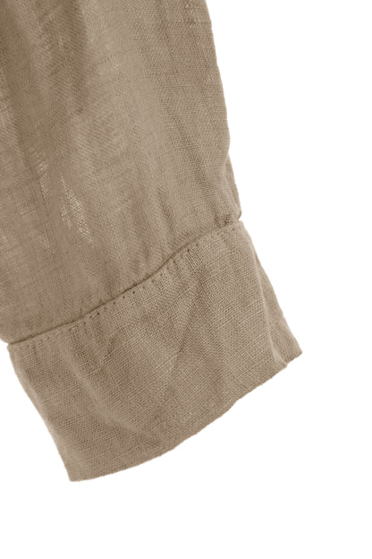 Tie Front Linen Shirt