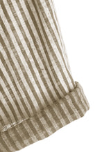 Load image into Gallery viewer, Button Detail Stripe Midi
