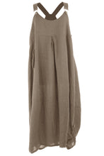 Load image into Gallery viewer, Pinafore Linen Dress

