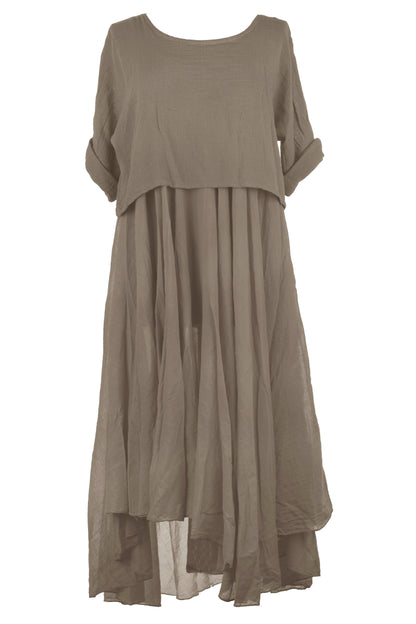 2 Piece Flare Dress