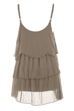 Load image into Gallery viewer, Ruffle Silk Vest
