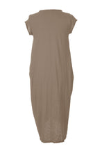 Load image into Gallery viewer, Cap Sleeve 2 Pocket Cotton Midi
