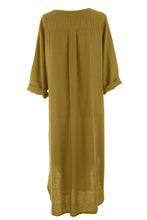 Load image into Gallery viewer, One Button Detail Midi Dress
